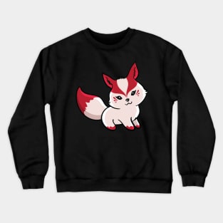 Cute Kawaii Kitsune Fox Crewneck Sweatshirt